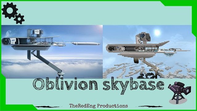 Minecraft Oblivion SkyBase Timelapse + Download